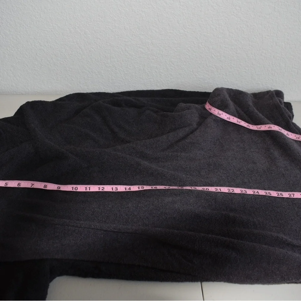 Shimera Cozy Open Front Waterfall Ombre Cardigan Wrap Gray M Medium